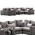 Ikea Vimle 2013 Corneat Sofa 3D model small image 2