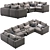 Ikea Vimle 2013 Corneat Sofa 3D model small image 3