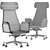 Office Chair Set 15: 3D Design Variety 3D model small image 5