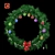 Festive Christmas Wreath: 3D Design with Base Model 3D model small image 3