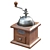 Sleek Low-Poly Coffee Grinder: PBR Model 3D model small image 3