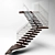 Title: Modern Office Stairs 3D model small image 1