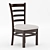 Modern Dallas Side Chair 3D model small image 1