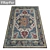 Luxury Carpet Set: High-Quality Textures 3D model small image 2