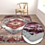 Luxury Rug Set for Stunning Interiors 3D model small image 5