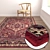 Luxury Carpet Set: High-Quality Textures for Stunning Renders 3D model small image 5