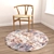 Round Rugs Set: Versatile Textures 3D model small image 4