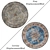 Round Carpet Set: Versatile and High-Quality 3D model small image 2