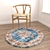 Round Carpet Set: Versatile and High-Quality 3D model small image 4