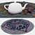Round Carpet Set 46: Versatile & Diverse 3D model small image 3