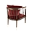 Elegant 2015 Chair 3D model small image 4