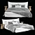 Scandi Linen Bedding Set 3D model small image 5