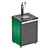 Mobile Draft Drink Stand 3D model small image 3