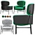 Elegant Caristo Armchair: Modern Comfort 3D model small image 3