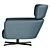 Luxury Leather Armchair: George 3D model small image 3