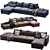 Versatile and Stylish Ikea Vimle Sofa 3D model small image 2