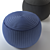 Cozy Knit Ottoman for Stylish Comfort 3D model small image 7