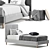 Harlow Single Bed: Stylish and Comfortable 3D model small image 2