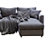 Stylish and Versatile Ikea Vimle Sofa 3D model small image 5