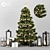 Festive Holiday Decor Set 3D model small image 1