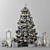 Festive Holiday Decor Set 3D model small image 5