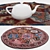 Round Carpet Set: Versatile and Detailed 3D model small image 3