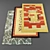 Assorted Carpet Collection: 5 Textured Designs 3D model small image 1