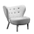 Petite Perfection: Little Petra Lounge Chair 3D model small image 2