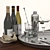 Mixology Essentials: Complete Bar Set 3D model small image 6