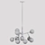 Pearl: Elegant Branch Chandelier 3D model small image 11