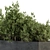Concrete Box Outdoor Tree Set 3D model small image 4