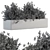 Concrete Box Outdoor Tree Set 3D model small image 5