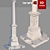 Title: Detailed 3D Obelisk Model 3D model small image 3