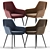 Elegant Comfort: Braelynn Dining Chair 3D model small image 2