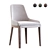 Sleek and Stylish Cleo Chair 3D model small image 1