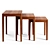 Zara Home Wooden Tables Set 3D model small image 5