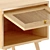 Multi-functional Wood Side Table 3D model small image 8