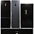 Siemens 2-Piece Refrigerator Set - Choose Your Perfect Size 3D model small image 1