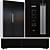 Siemens 2-Piece Refrigerator Set - Choose Your Perfect Size 3D model small image 3