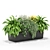 Beautiful Plants in Lechuza BALCONERA 3D model small image 2