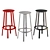 HAY Revolver Bar Stool: Stylish and Compact 3D model small image 1