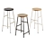 Title: HAY Cornet Bar Stool: Sleek & Stylish 3D model small image 1