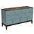 Majorelle Chest of Drawers 3D model small image 3