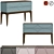 Majorelle ML 6-01 Console Table: Elegant Design & Versatile Colors 3D model small image 1