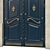 Classic 3D Max Door: 1600mm x H-3000mm 3D model small image 3