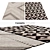 Stylish Interior Carpets 3D model small image 1