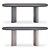 Sleek Geometric Table: Bonaldo 3D model small image 4