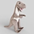 H&M Giant T-Rex Plush - 60cm 3D model small image 1