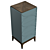 Elegant Majorelle Chest of Drawers 3D model small image 2