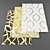 Modern Rugs Bundle - 5 Pieces 3D model small image 1